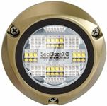 Lumitec SeaBlaze X2 Underwater Light, Bronze, Spectrum RGBW, One Size