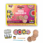 Awesome Place-The Parent BREAK DIY Mandala Art KIT for Girls, Art & Craft Kit for Girls 9-13 | Birthday Painting and Coloring Gift for Girls age 10-15 | Teenage & adults Birthday gifts | WaterProof and Reusable DIY Coaster Making kit (Pack Of 1)