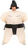 IRETG Inflatable Costume for Kids(3'9" - 4'9") Halloween Funny Blow-Up Sumo Wrestling Suits