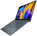 ASUS ZenBook 13 Ultra-Slim Laptop, 13.3 OLED NanoEdge, Intel Evo Platform i5-1135G7, 8GB LPDDR4X RAM, 256GB SSD, Thunderbolt 4, Wi-Fi 6, Windows 11 Home, AI Noise-Cancellation, Pine Grey, UX325EA-DH51