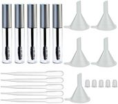 20 Pieces Empty Mascara Kits Bantoye 10ml Empty Mascara Tubes with Eyelash Wand Rubber Inserts Funnels and 3ml Transfer Pipettes for Eyelash Growth Oil 5 Pieces Each Kind