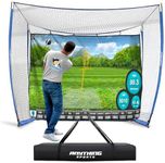 ANYTHING SPORTS Golf Hitting Net with Impact Screen (12 * 8 * 5)