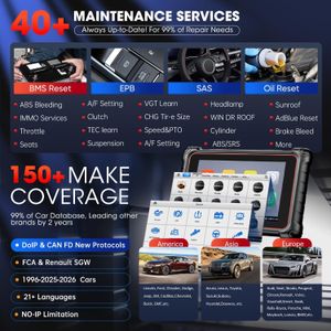 Autel MaxiCOM MK900BT Diagnostic Tool – Wireless OBD2 Scanner