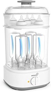 Bottle Sterilizer, Baby Bottle Steam Sterilizer, Electric Baby Bottle Sanitizer with Timer for Baby Bottles, Pacifiers, Pump Parts