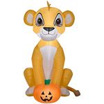 Gemmy Halloween 3.5ft Inflatable Airblown Disney Lion King Simba Indoor/Outdoor Decoration