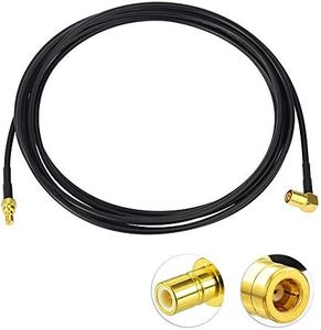 Eightwood DAB+ Antenna Adapter SMB Cable Car Radio SMB Female to SMB Plug RG174 8.2ft 250 cm DAB Antenna SMB Extension for TechniSat Pioneer Sony Kenwood Alpine Multi-Way