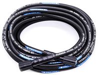 JPT Heavy Duty 15-Metre Pressure Washer Hose Pipe | American Standard M22 Thread With O-Ring Seals | Stand Upto 4300 PSI Pressure | Compatible With Many Pressure Washer Brands