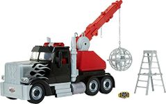 Mattel WWE Rampage Rig Wrekkin Vehicle Breakaway Truck with Breakaway Wrekkin Ball, Mattel WWE Championship, & Accessories, for 6-Inch Action Figure