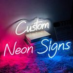 Custom Neon Signs LED Neon Lights for Wall Decor Bedroom Wall Birthday Wedding Party Bar Shop Logo Decorations