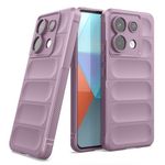 Zapcase Back Case Cover for Mi Redmi Note 13 Pro 5G | Compatible for Mi Redmi Note 13 Pro 5G Back Case Cover | Liquid Silicon Magic Case for Mi Redmi Note 13 Pro 5G with Camera Protection | Lavender