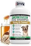 The Healthy Dog Co - All-Natural Dog Shampoo and Conditioner - Honey and Oatmeal Dog Shampoo for Smelly Dogs - Nourishing Dog Shampoo for Sensitive Skin - Puppy Shampoo and Dog Conditioner- 500ml