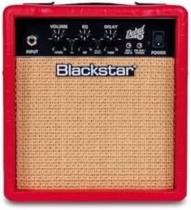 Blackstar Debut 10E 2 Channel 10 Watt Combo Guitar Amplifier with Delay in Red