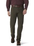 Wrangler Men's Riggs Workwear Ripstop Technical Pant, Loden, 34x34