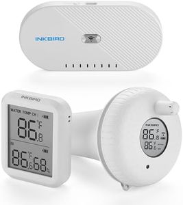 INKBIRD WiFi Gateway and Wireless Pool Thermometer, Connect to WiFi for Remote Monitoring, for Swimming, Pool Fish Pond, Aquarium etc.