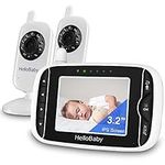 HelloBaby Baby Monitor with 2 Camer
