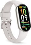 FITVII Ole Fitness Tracker, 1.6'' AMOLED Fitness Watch with 24/7 Heart Rate and Blood Pressure Monitor, Blood Oxygen Sleep Tracking Step Calorie Counter IP68 Waterproof Activity Tracker for Women Men