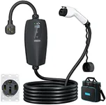 NTONPOWER Tesla Charger 24 Miles Per Hour with Level 1&2 EV Charge 32.8Ft 32A/24A16A/10A Optional,UL Listed Electric Car Charger Use J1772 Plug for Most US Models Such As Tesla, Chevrolet,BMW
