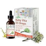 MapleLife Nutrition Kids – Baby Vitamin D3 Drops – Extra Virgin Olive Oil – Sourced from Lichen – Support Immunity – Promote Absorption – Help Brain Development – Maintain Heart Health – Maintain Healthy Bones – Vegan Drops – Non-GMO – Age 0-3 Years – ...