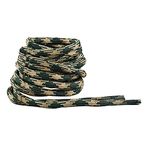 IRONLACE Paracord 550 Boot & Shoe Laces - Woodland Camo - 45 Inches - 114 cm