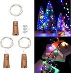 Bottle Cork Lights Coloured, 20 LED