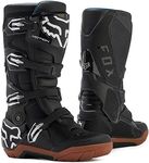 FOX RACING MOTION X OFFROAD BOOTS, BLACK/GUM, 9.5