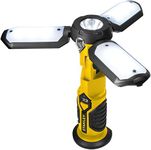 Stanley Rechargeable 400 Lumen LED Satellite Work Light with USB Charger (Yellow/Black)