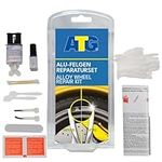 ATG ALU-FIX Alloy Wheel Repair Kit | Scratch Remover | Rim Repair Kit | Alloy & Steel Wheels | Car Tire Repair KIt | Alloy Wheel Paint | Scratch Repair Pen -12 Pcs.