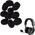 Foam Mic Cover,20 Pcs Lapel Headset