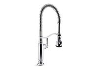 Kohler 77515-CP Tournant semi-Professional Kitchen Sink Faucet, Polished Chrome