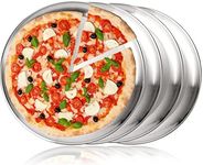 TOPZEA 4 Pack Stainless Steel Pizza