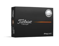 Titleist 2025 Pro V1 Enhanced Alignment Golf Balls, White (One Dozen)