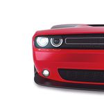 GRIDREADY Headlight eyelids for Dodge Challenger Accessories. Angry Eyes Covers attaches to Headlight Bezel. Fits sxt, gt, rt, Shaker, ta, scat Pack, SRT, 392, Hellcat, Demon, hemi etc.