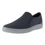 ECCO Men's Soft 7 Woven Slip On 2.0 Sneaker, Ombre Nubuck, 8-8.5