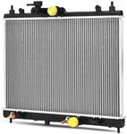 DWVO Radiator Compatible with 2007 2008 2009 2010 2011 Versa 2009 2010 2011 2012 2013 2014 Cube 1.6L 1.8L L4