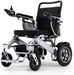 Electric Wheelchair,VERPAL Lightweight Foldable Power Wheelchair for Adults,500W Dual Motors,25 Miles Longer Range, Intelligent Folding,Motorized Mobility Scooters for Seniors,All Terrain,Travel Size