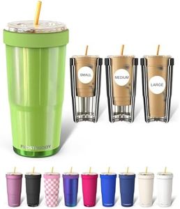Frost Buddy Togo Buddy 30 oz Stainless Steel Vacuum Insulated Tumbler To Go Coffee Cup – Iced Coffee Cups, Iced Coffee Sleeve, Travel Mug, Thermal Cup for Hot & Cold Drinks, Dunkin Cup (Margarita)