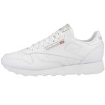 Reebok Mens Classic Leather Sneakers, Ftwwht Ftwwht Pugry3, 8 UK