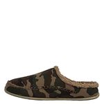 Deer Stags Men's Slipper, Camouflage Canvas, Numeric_7
