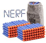 Kidow Toys Nerf Refill Bullets Darts Ammo Pack For Nerf N-strike Elite Series Toy Gun, Premium Nerf Bullets 1000 Pack, 400 Pack And 100 Pack For Nerf Gun Accessories