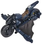 DC Comics, Batman Adventures, Batman Batcycle, Transforming 2-in-1 Batcycle and Batglider, Figure-Compatible, Super Hero Kids’ Toy for Boys and Girls 4+