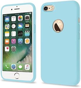 Pikkme Back Cover | Full Camera Protection | Raised Edges | Super Soft Silicone | Bumper Case for iPhone 6 / 6S (Sea Blue)