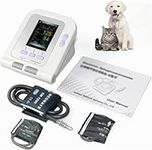 Digital Veterinary Blood Pressure Monitor, Automatic BP Machine for Animal Use, with LCD Display and 3 Size Cuffs, for Dog/Cat/Pets Animal Care