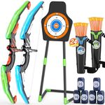 HYES 2 Pack Bow and Arrow for Kids,