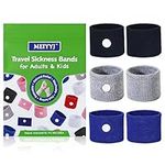 MEIYYJ Motion Sickness Bracelets, Sea Sickness Wristbands for Adults and Kids, Nausea Relief Wristbands for Pregnant Women