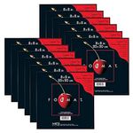 MCS Format Frame (12 Pack), 8 by 8", Black Photo Picture Glass Table Frame