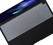 Keyboard Cover for 16" Samsung Galaxy Book 3 Pro & Galaxy Book 3 Ultra & Galaxy Book3 Pro 360, 15.6" Galaxy Book3 360 Laptop, Ultra Thin Galaxy Book 3 Ultra Keyboard Skin - Clear