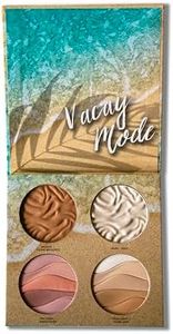 Physicians Formula Butter Dream Quad Palette, Palette Viso con Bronzer in Polvere, Fard, Illuminante, Cipria per Viso Trasparente, Infuso con Burri dell'Amazzonia, Texture Cremosa e Facile da Sfumare