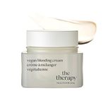 The Face Shop The Therapy Vegan Blending Cream | Organic Vegan Anti-aging Face Moisturizer | Elasticity Improvement,Skin-Friendly,2-in-1 Gel & Cream | Eco-Friendly,Refillable,K-Beauty