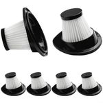Replacement Handheld Filters Washable Reusable Vacuum Filter For VL189(6 PACK)