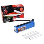 ALPAS Manual Heat Sealing Machine 10 Inch (254mm)| Vacuum Packet Sealer Machine With 1 Year Warranty| Perfect for Plastic, Pouch, Food Packets, Poly Bag & Ideal All Packaging for Home & Business